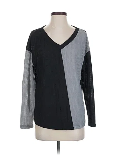 Pre-owned Shein Pullover Sweater In Gray