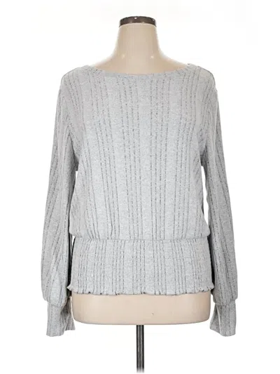 Pre-owned Shein Pullover Sweater In Gray