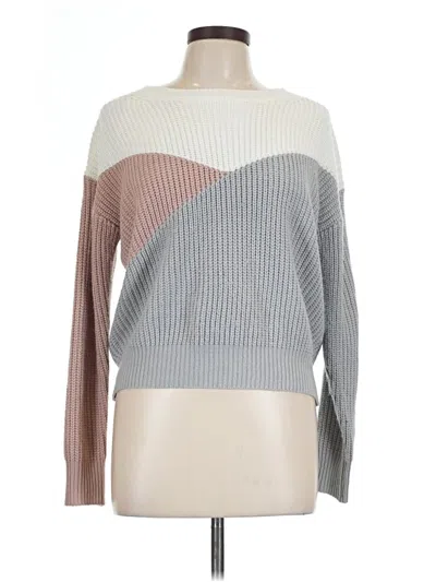 Pre-owned Shein Pullover Sweater In Gray