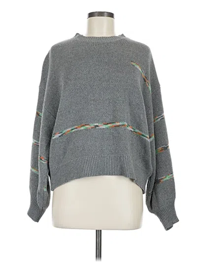 Pre-owned Shein Pullover Sweater In Gray