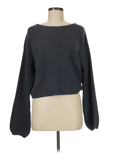 Pre-owned Shein Pullover Sweater In Gray