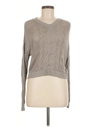 Pre-owned Shein Pullover Sweater In Gray