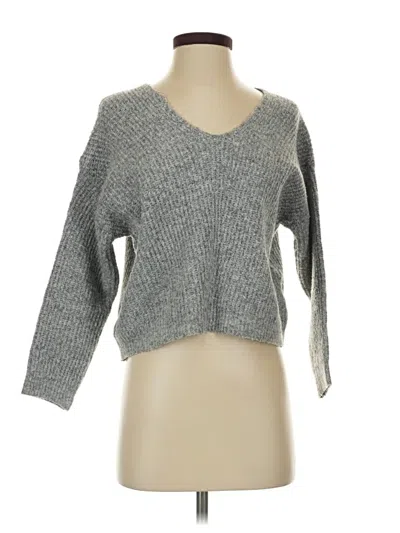 Pre-owned Shein Pullover Sweater In Gray