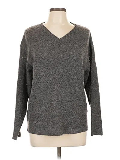Pre-owned Shein Pullover Sweater In Gray