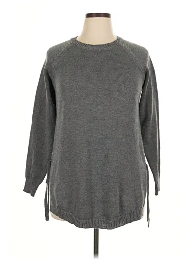 Pre-owned Shein Pullover Sweater In Gray