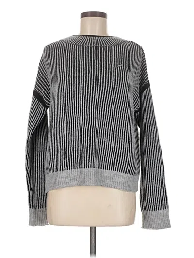 Pre-owned Shein Pullover Sweater In Gray
