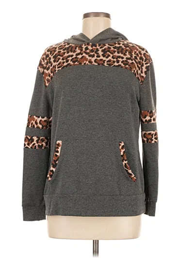Pre-owned Shein Pullover Sweater In Gray