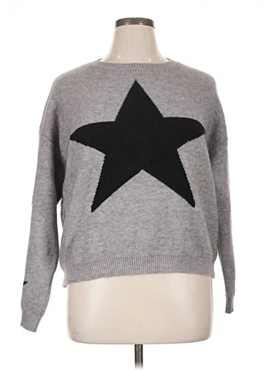 Pre-owned Shein Pullover Sweater In Gray