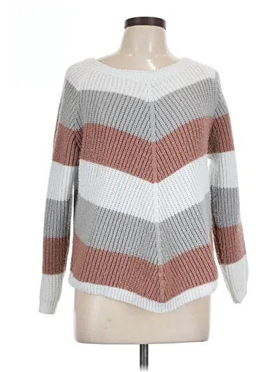 Pre-owned Shein Pullover Sweater In Gray
