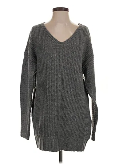 Pre-owned Shein Pullover Sweater In Gray