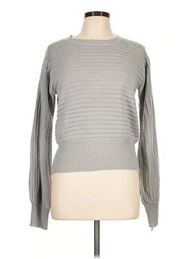 Pre-owned Shein Pullover Sweater In Gray