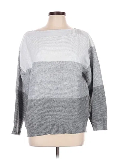 Pre-owned Shein Pullover Sweater In Gray