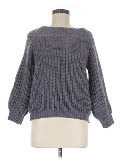 Pre-owned Shein Pullover Sweater In Gray