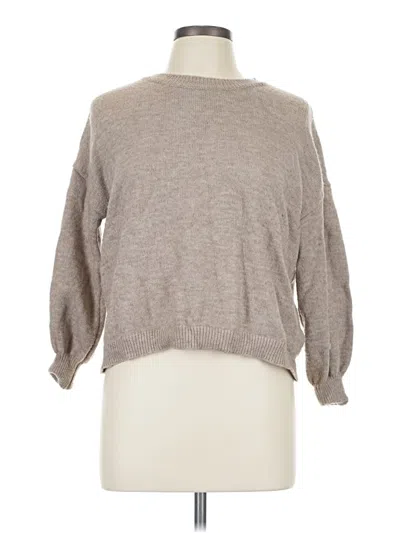 Pre-owned Shein Pullover Sweater In Gray