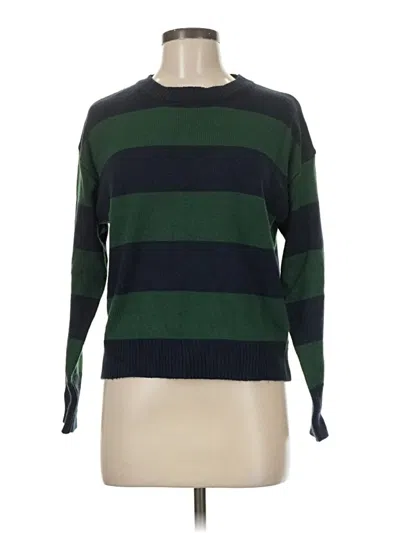 Pre-owned Shein Pullover Sweater In Green