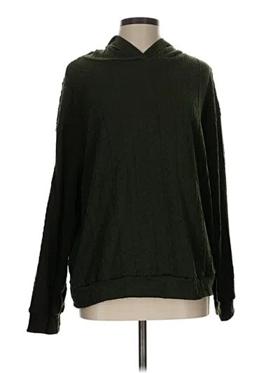 Pre-owned Shein Pullover Sweater In Green