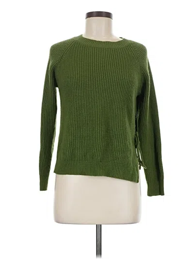 Pre-owned Shein Pullover Sweater In Green