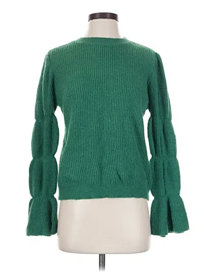Pre-owned Shein Pullover Sweater In Green