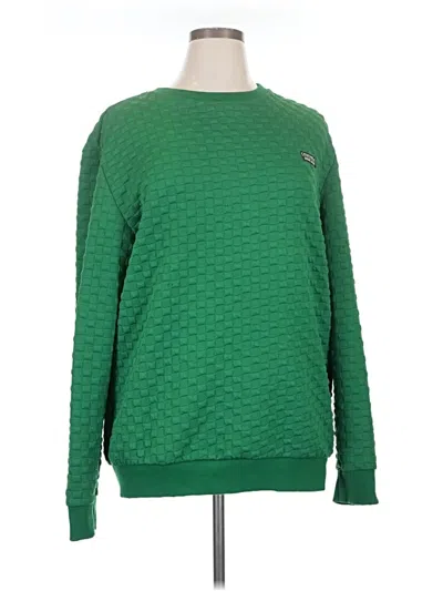 Pre-owned Shein Pullover Sweater In Green