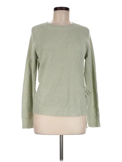 Pre-owned Shein Pullover Sweater In Green