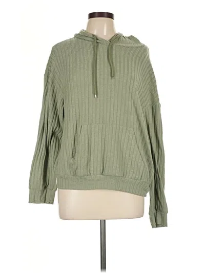 Pre-owned Shein Pullover Sweater In Green