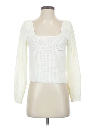 Pre-owned Shein Pullover Sweater In Ivory