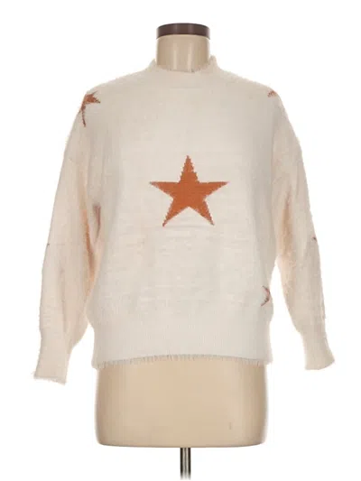 Pre-owned Shein Pullover Sweater In Ivory