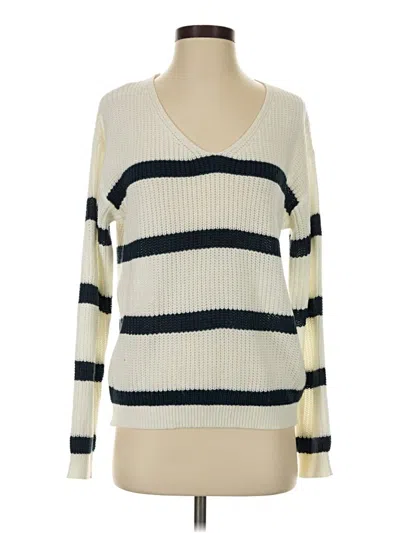 Pre-owned Shein Pullover Sweater In Ivory