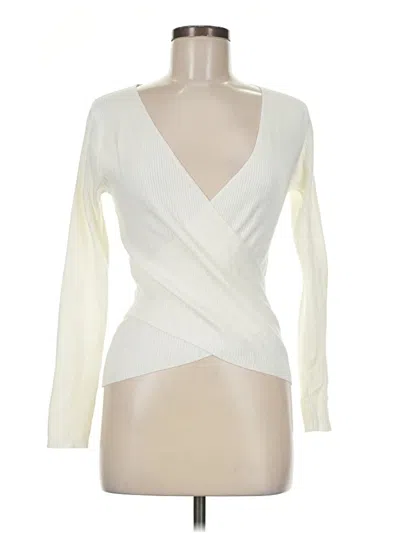 Pre-owned Shein Pullover Sweater In Ivory