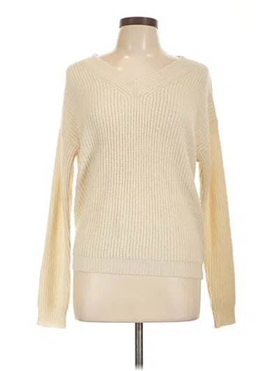 Pre-owned Shein Pullover Sweater In Ivory