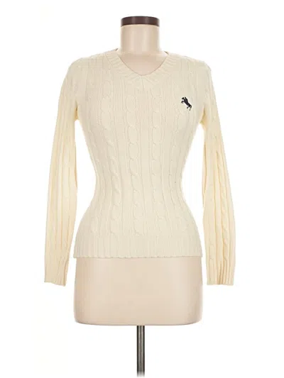 Pre-owned Shein Pullover Sweater In Ivory