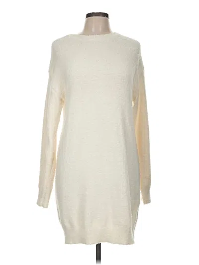 Pre-owned Shein Pullover Sweater In Ivory