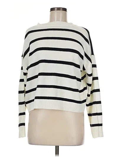 Pre-owned Shein Pullover Sweater In Ivory