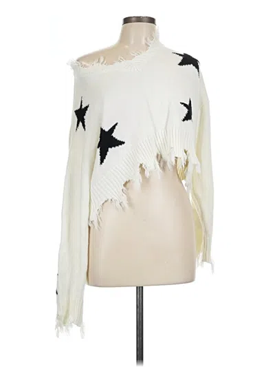Pre-owned Shein Pullover Sweater In Ivory