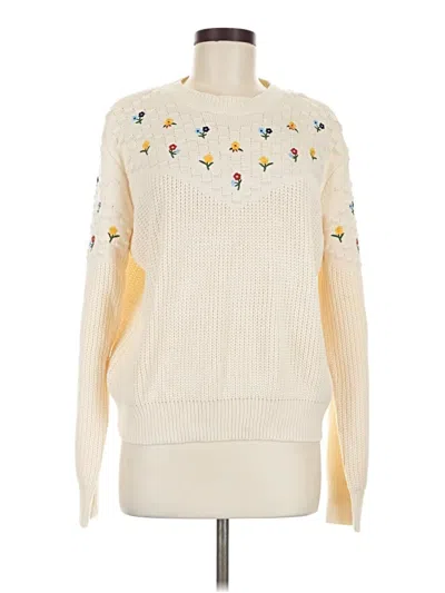 Pre-owned Shein Pullover Sweater In Ivory