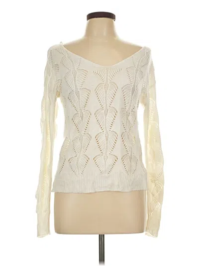 Pre-owned Shein Pullover Sweater In Ivory