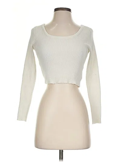 Pre-owned Shein Pullover Sweater In Ivory