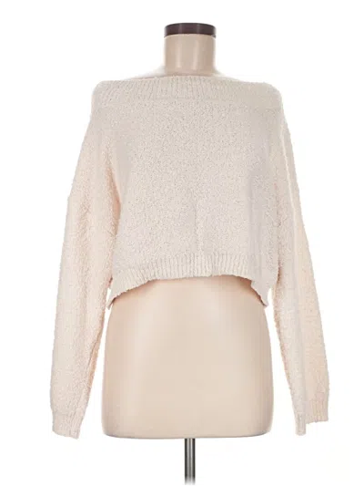 Pre-owned Shein Pullover Sweater In Ivory