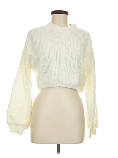 Pre-owned Shein Pullover Sweater In Ivory