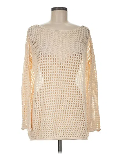 Pre-owned Shein Pullover Sweater In Ivory