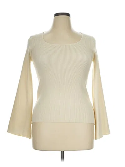 Pre-owned Shein Pullover Sweater In Ivory