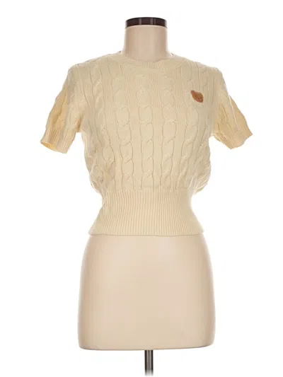 Pre-owned Shein Pullover Sweater In Ivory