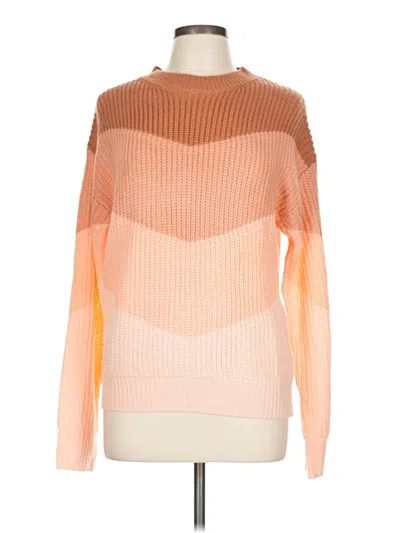 Pre-owned Shein Pullover Sweater In Orange