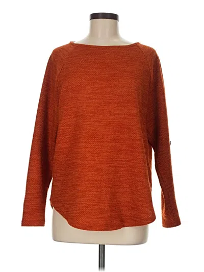 Pre-owned Shein Pullover Sweater In Orange