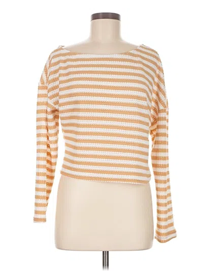 Pre-owned Shein Pullover Sweater In Orange
