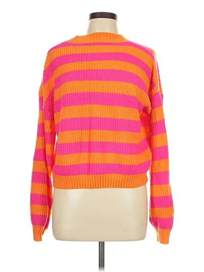 Pre-owned Shein Pullover Sweater In Pink