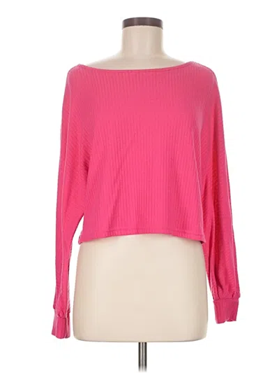 Pre-owned Shein Pullover Sweater In Pink