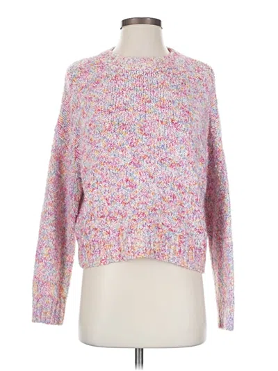 Pre-owned Shein Pullover Sweater In Pink