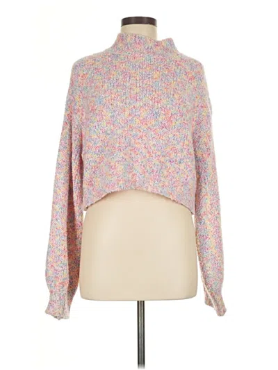 Pre-owned Shein Pullover Sweater In Pink