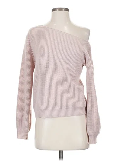 Pre-owned Shein Pullover Sweater In Pink